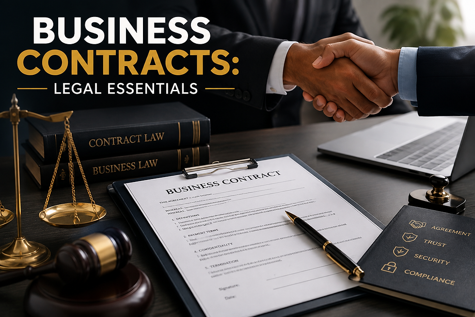 Business Contracts Under Pakistani Law