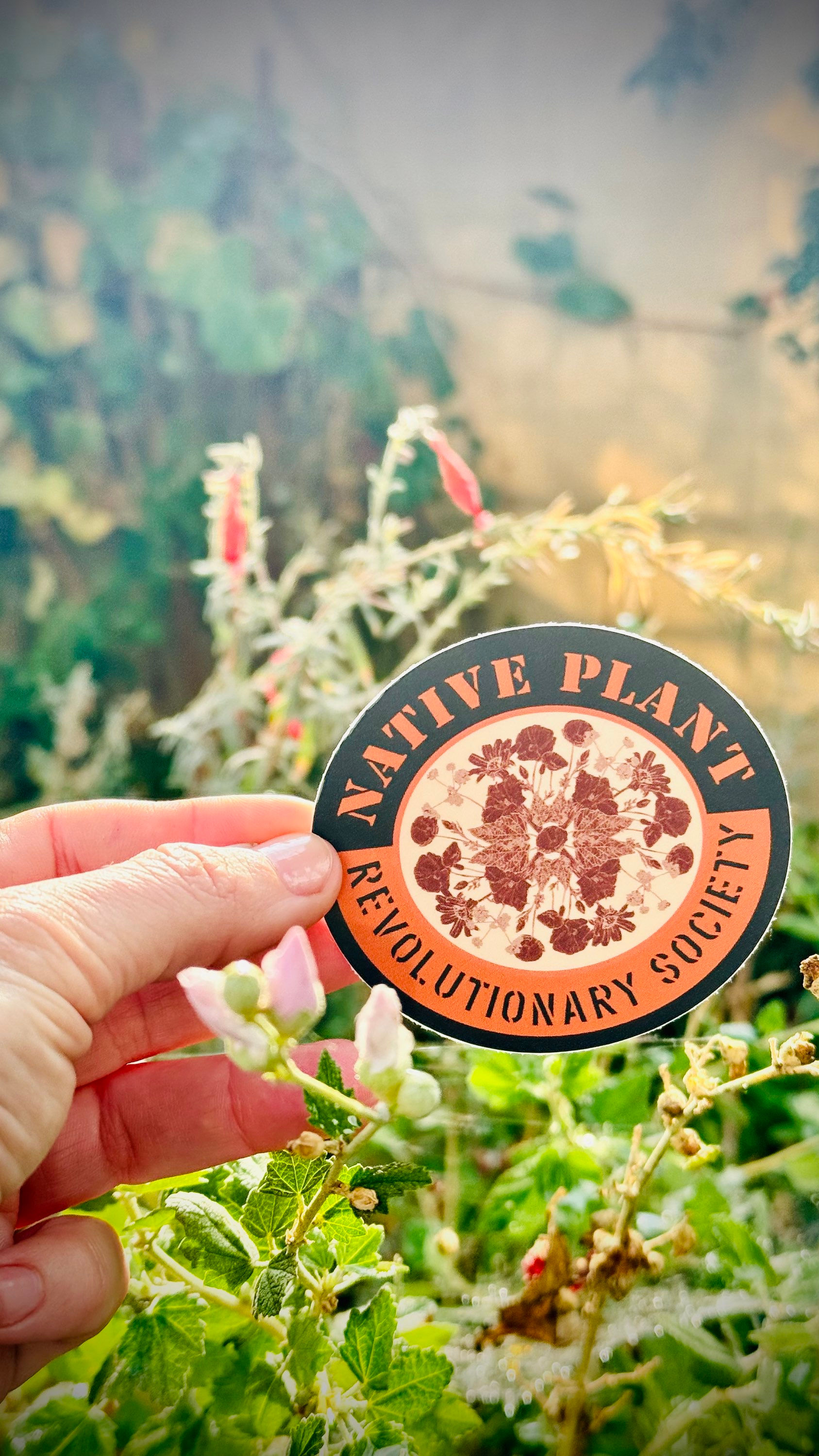 Native Plant Revolutionary Society Sticker