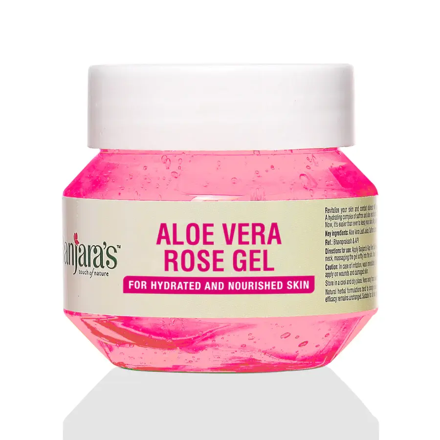 Banjaras Aloe Vera Rose Gel | 100gm