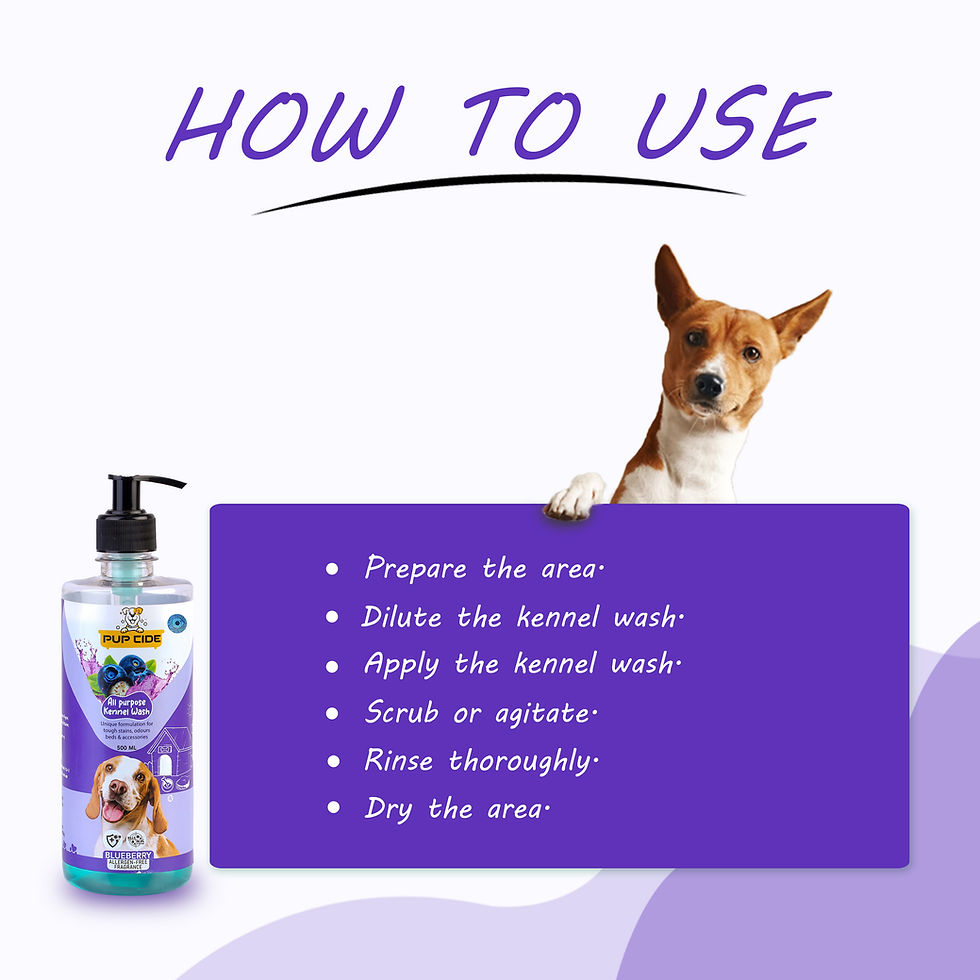 Thumbnail: Pupcide Kennel Wash Blueberry 500ml