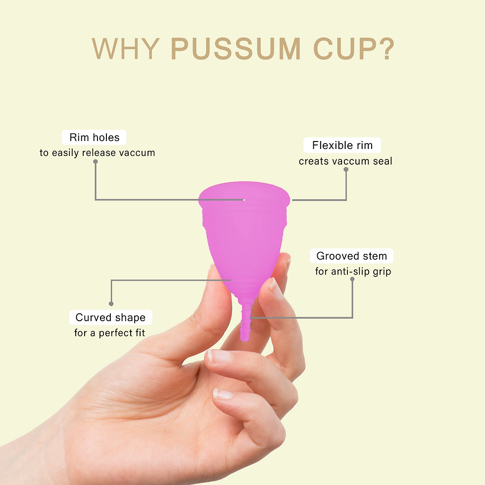 Thumbnail: Possum Reusable Menstrual Cup | Medium
