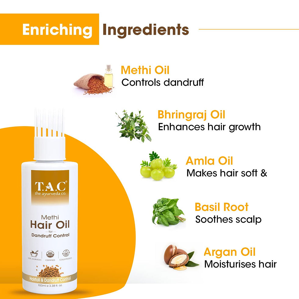 Thumbnail: TAC - Methi Hair Oil With Amla 100ml