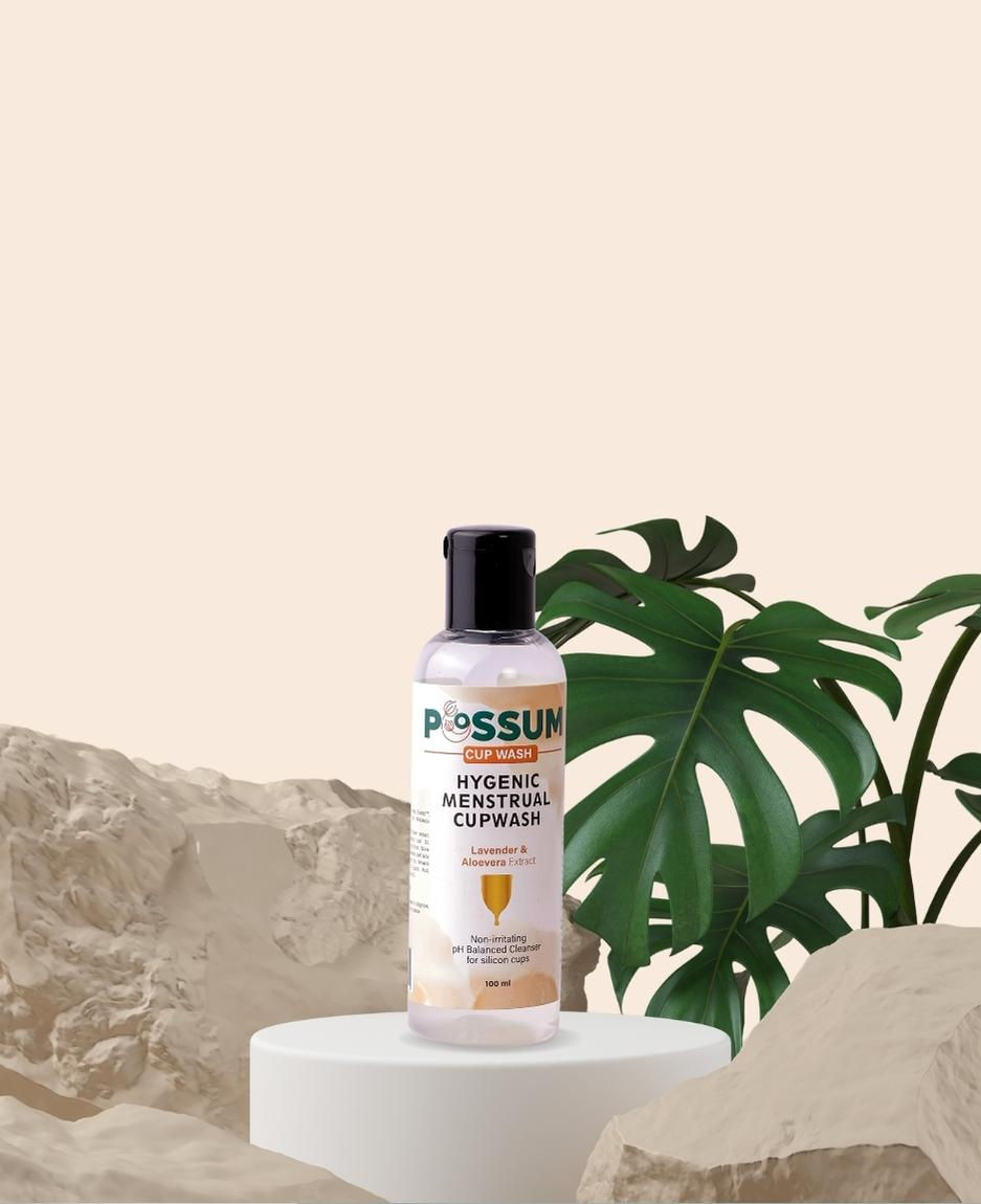 Menstrual cup wash