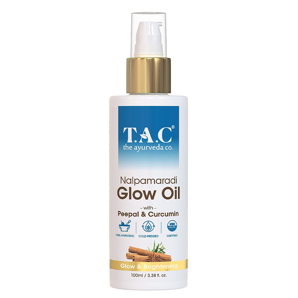 TAC - Nalpamaradi Body Glow Oil Peepal & Curcumin 100ml