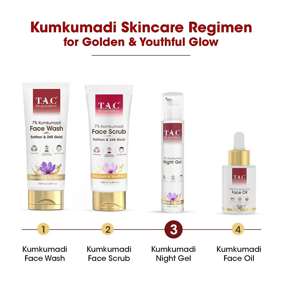 Thumbnail: TAC Kumkumadi Night Gel 50gm
