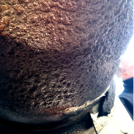 Westminster Tower repair closeup
