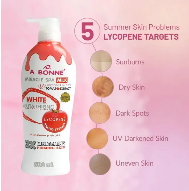 Thumbnail: A Bonne Miracle Spa Milk Lotion with Tomato Extract, 500ml