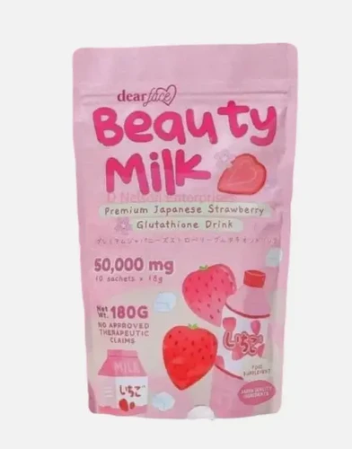 beauty milk premium japanese strawberry glutathione drink Dear Face Collagen Drink, 10 Sachets x 18g Everyone reacts differently to Just some of the Supartz injections Size:100 Grams (3.5 oz)