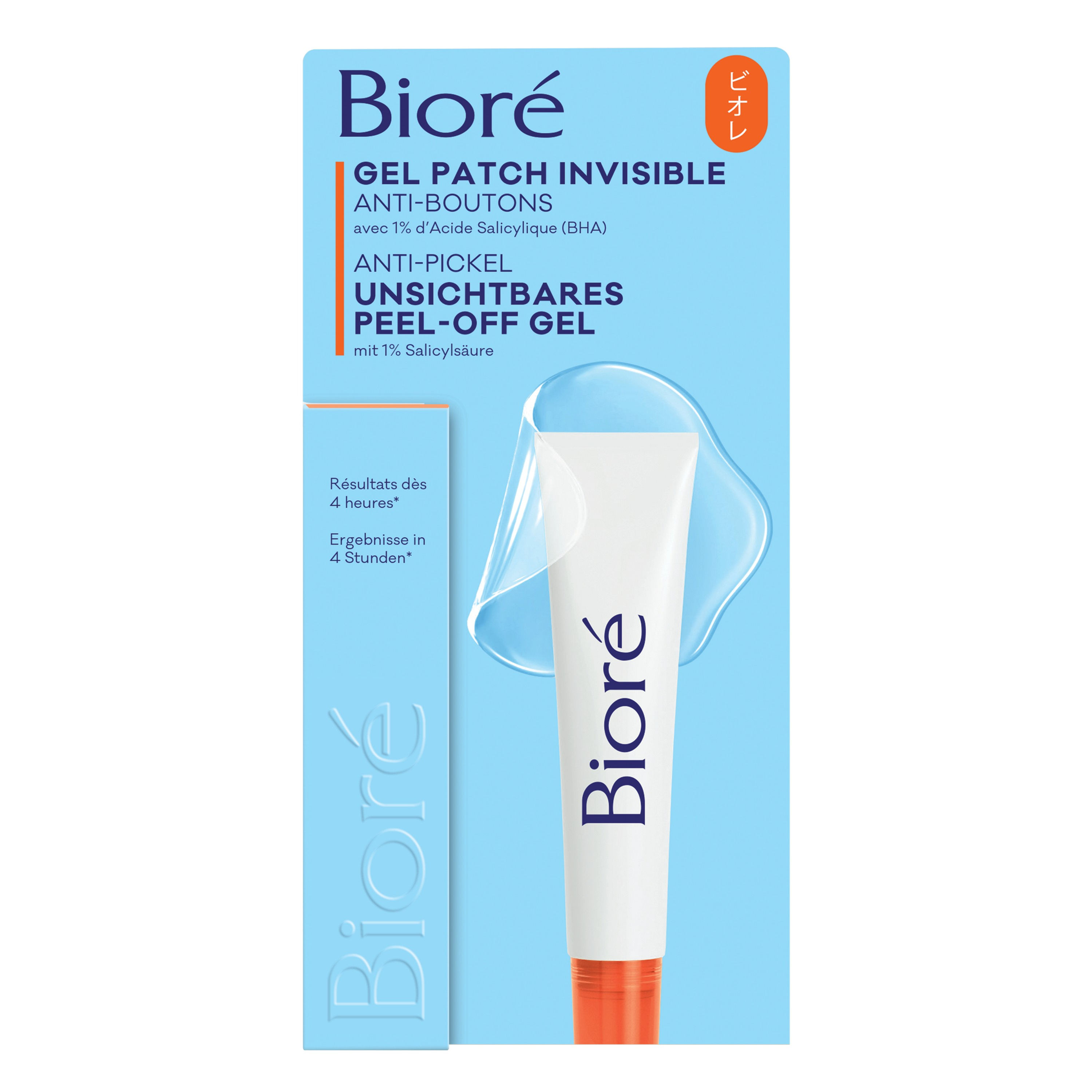 BIORÉ Anti-Pickel Unsichtbares Peel-Off Gel