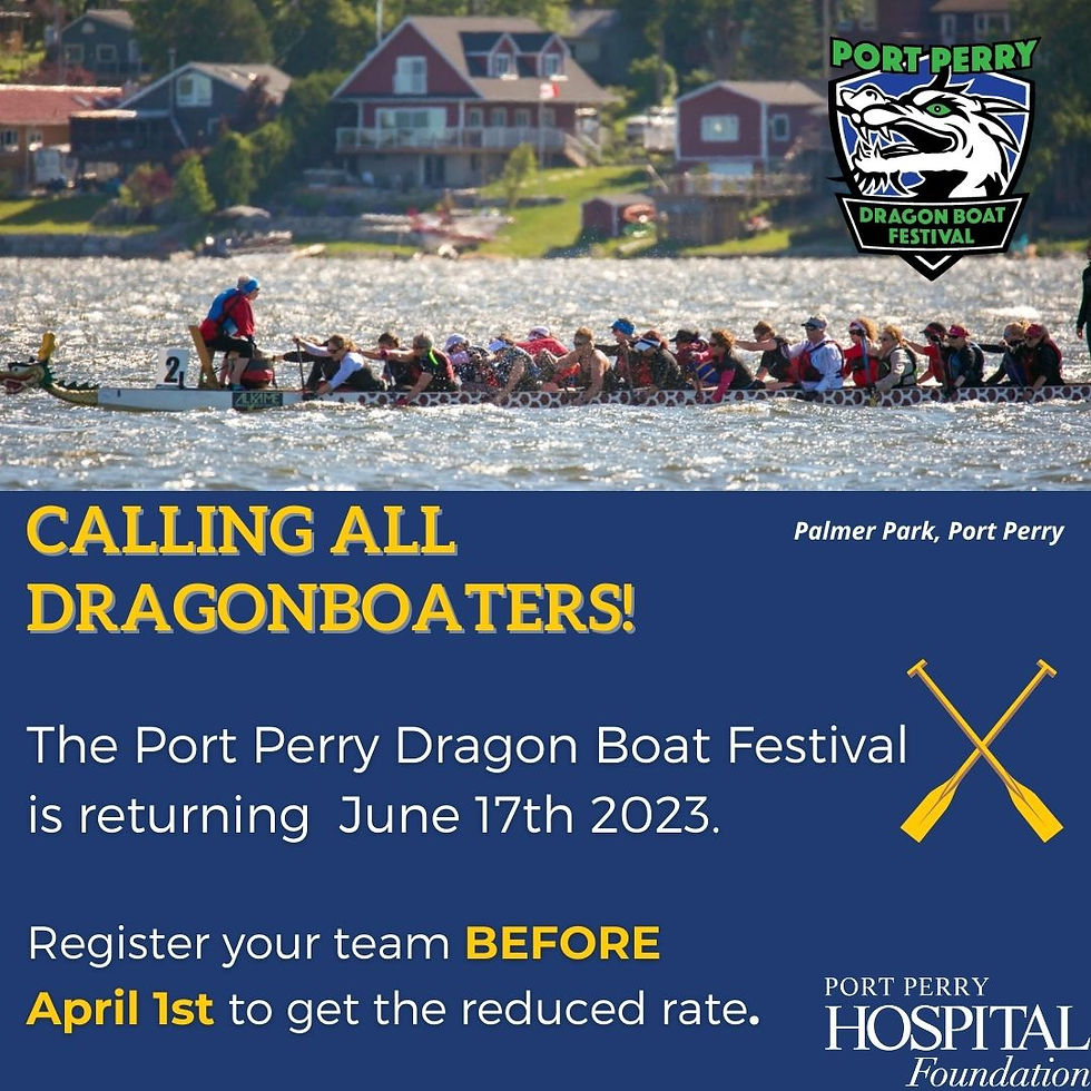Port Perry Dragon Boat Festival