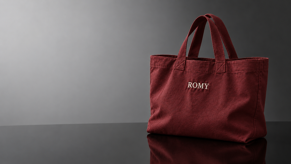 TOTE BAG BRODE ET PERSONNALISE A PARIS EN 24H PAR MAISON 48