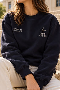 SWEATS BDE BRODÉS AVEC LOGO À PARIS