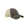 CASQUETTE FILET VINTAGE MARRON À BRODER À PARIS - MAISON 48