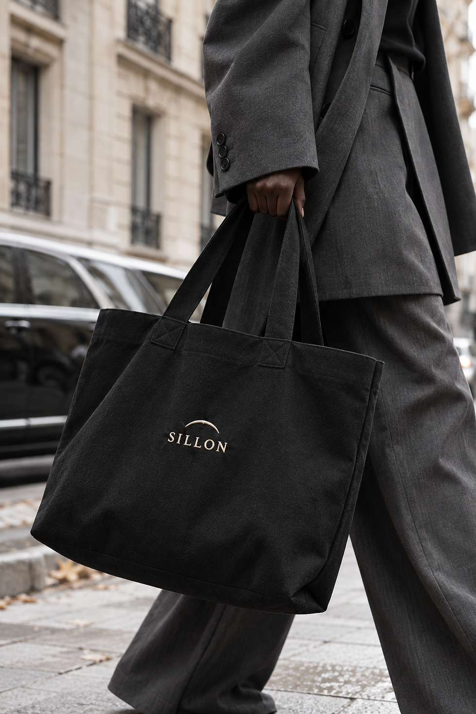 BRODERIE EXPRESS 24H A PARIS SUR TOTE BAG