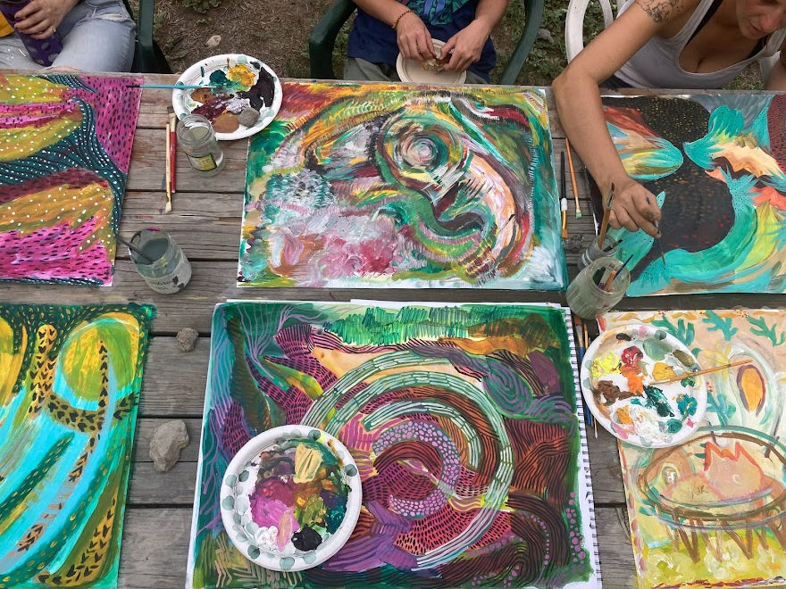 Intuitive Painting Exploration