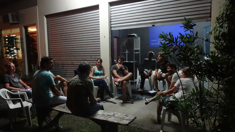 Trânsito foi tema de discussão no 1º Cine Debate Conhecer Pedalando