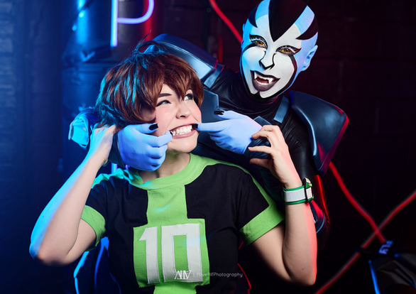 Ben Tennyson and Rook Blonko cosplays