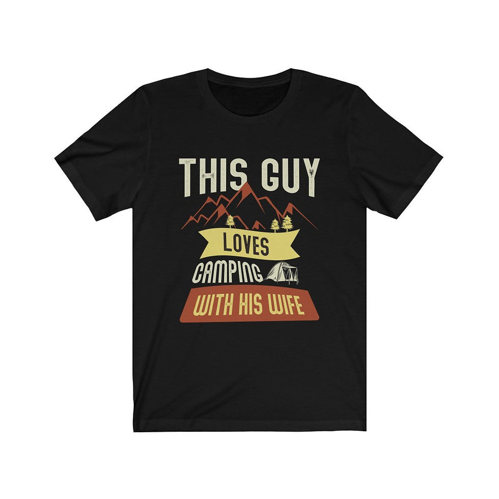 Thumbnail: "This Guy Loves Camping With His Wife" T-Shirt