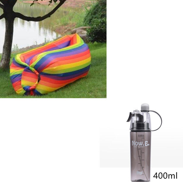 Thumbnail: Inflatable Sofa Lazy Bag Camping Air Bed Lounger
