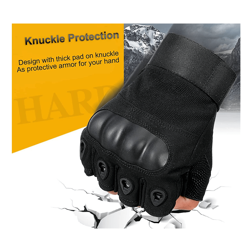 Thumbnail: Tactical Fingerless Gloves for Outdoor Sports