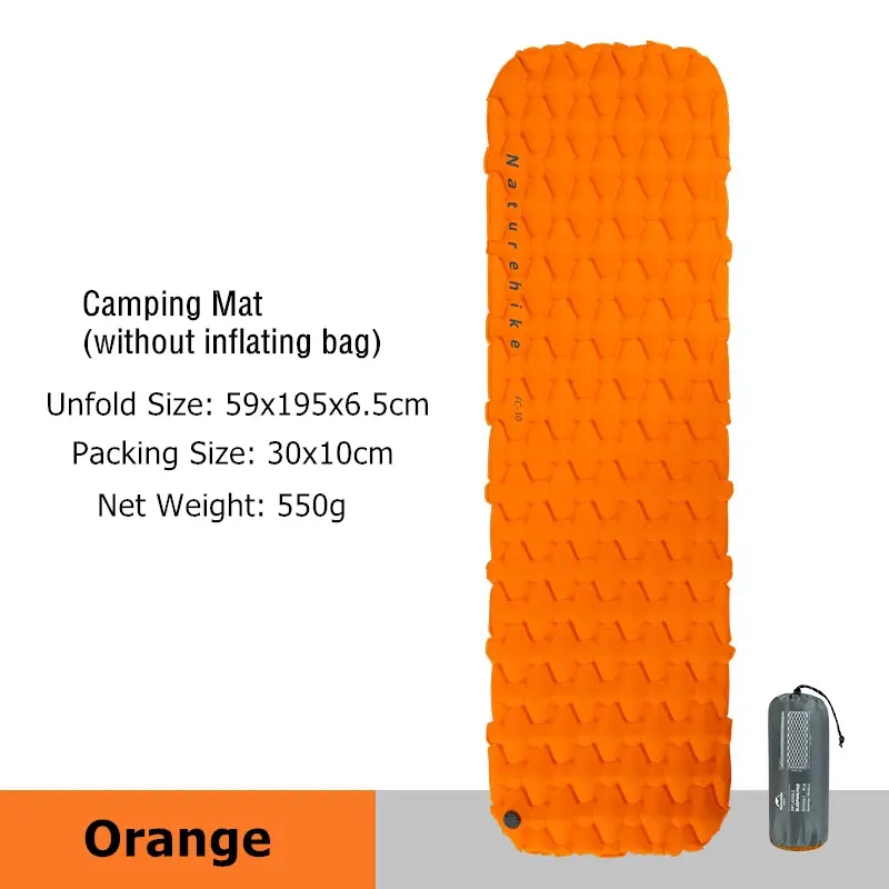 Thumbnail: Naturehike Ultralight Inflatable Camping Mattress