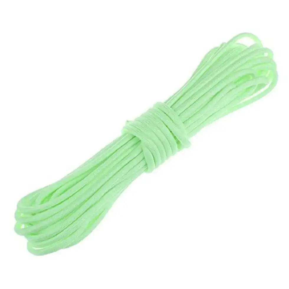 Thumbnail: 6m Glow-in-the-Dark Survival Rope for Camping, Hiking, Climbing - 550LB Capacity