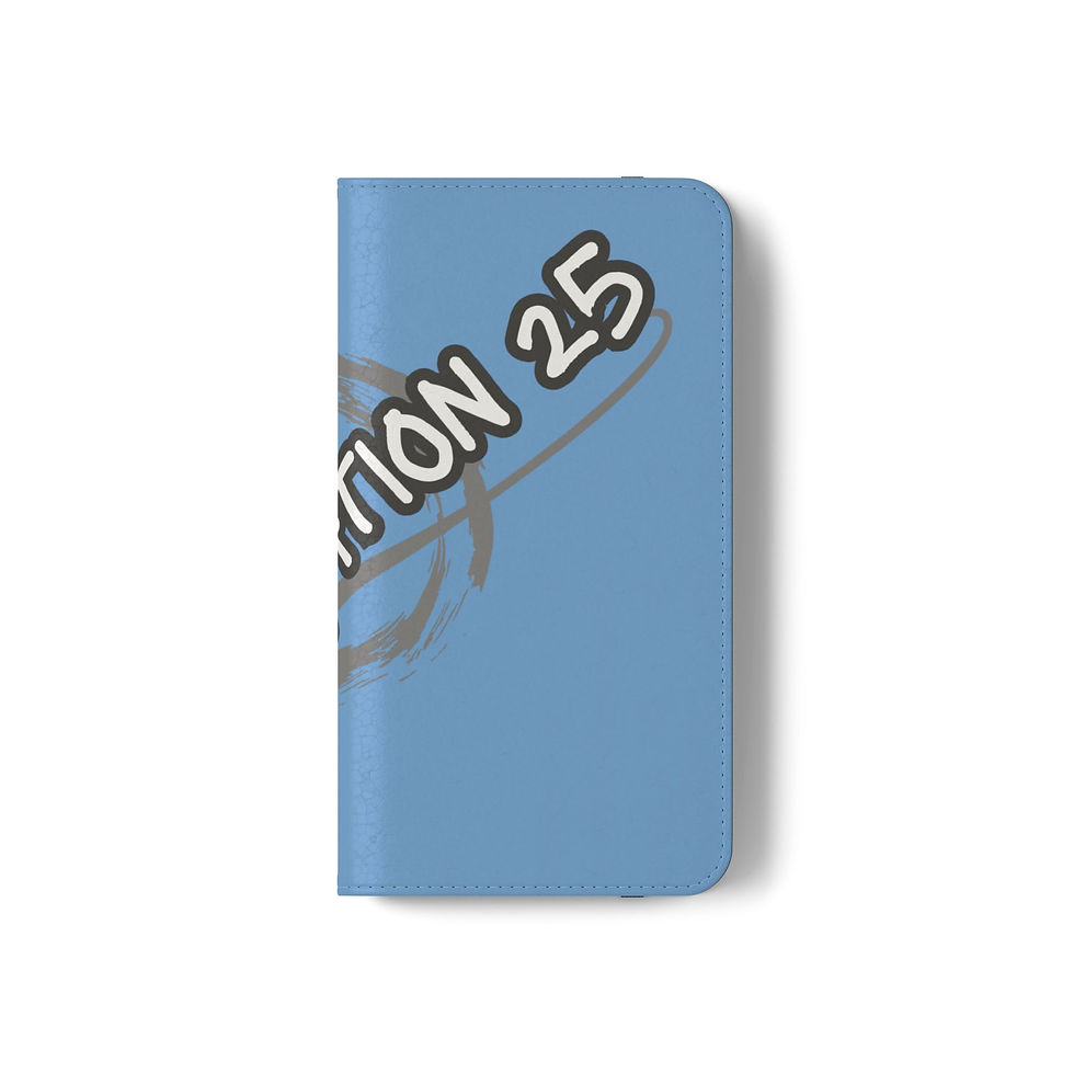 Thumbnail: Stylish Flip Case for Drip Nation Fans (Light Blue)