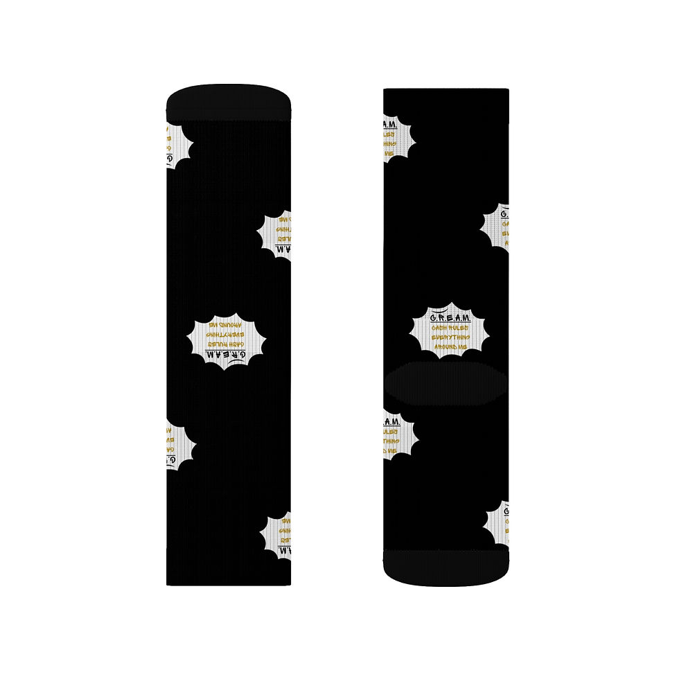 Thumbnail: C.R.E.A.M. Socks - Cash Rules Everything Around Me