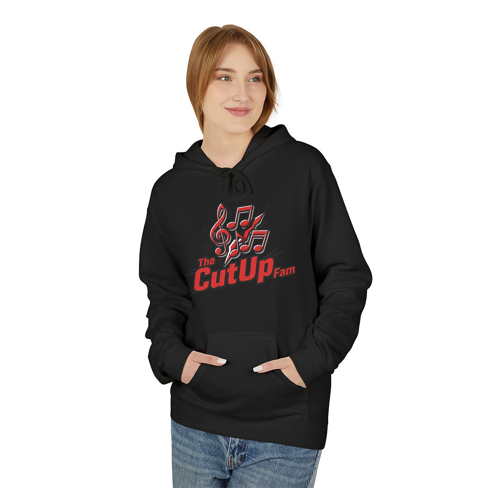 Thumbnail: The CutUp Fam Hoodie | Cut Up or Shut Up Back Text