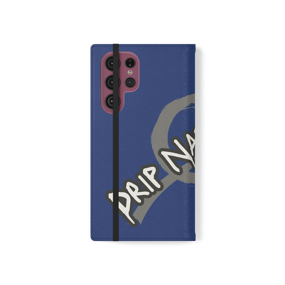 Thumbnail: Stylish Flip Case for Drip Nation Fans (Blue)