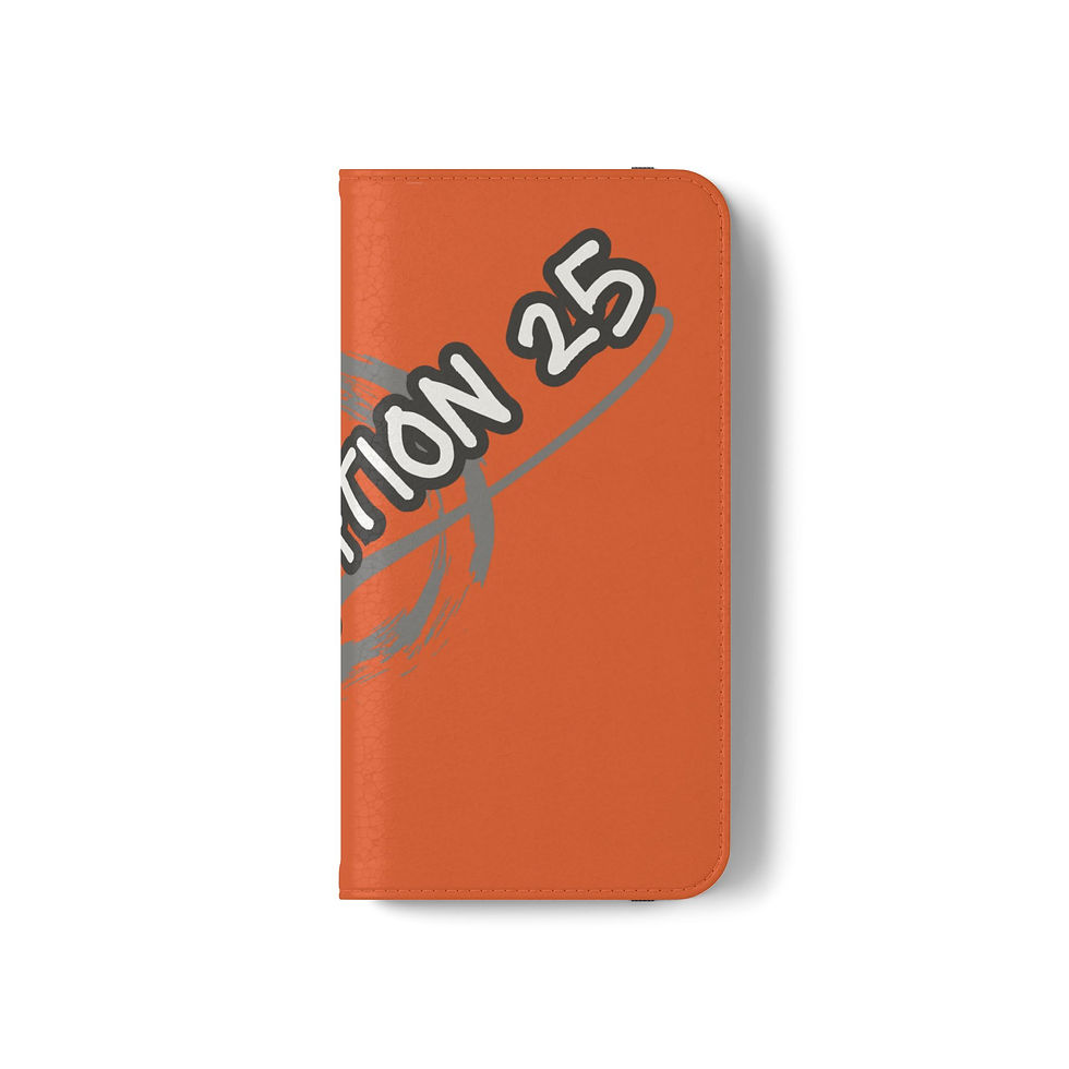 Thumbnail: Stylish Flip Case for Drip Nation Fans (Orange)