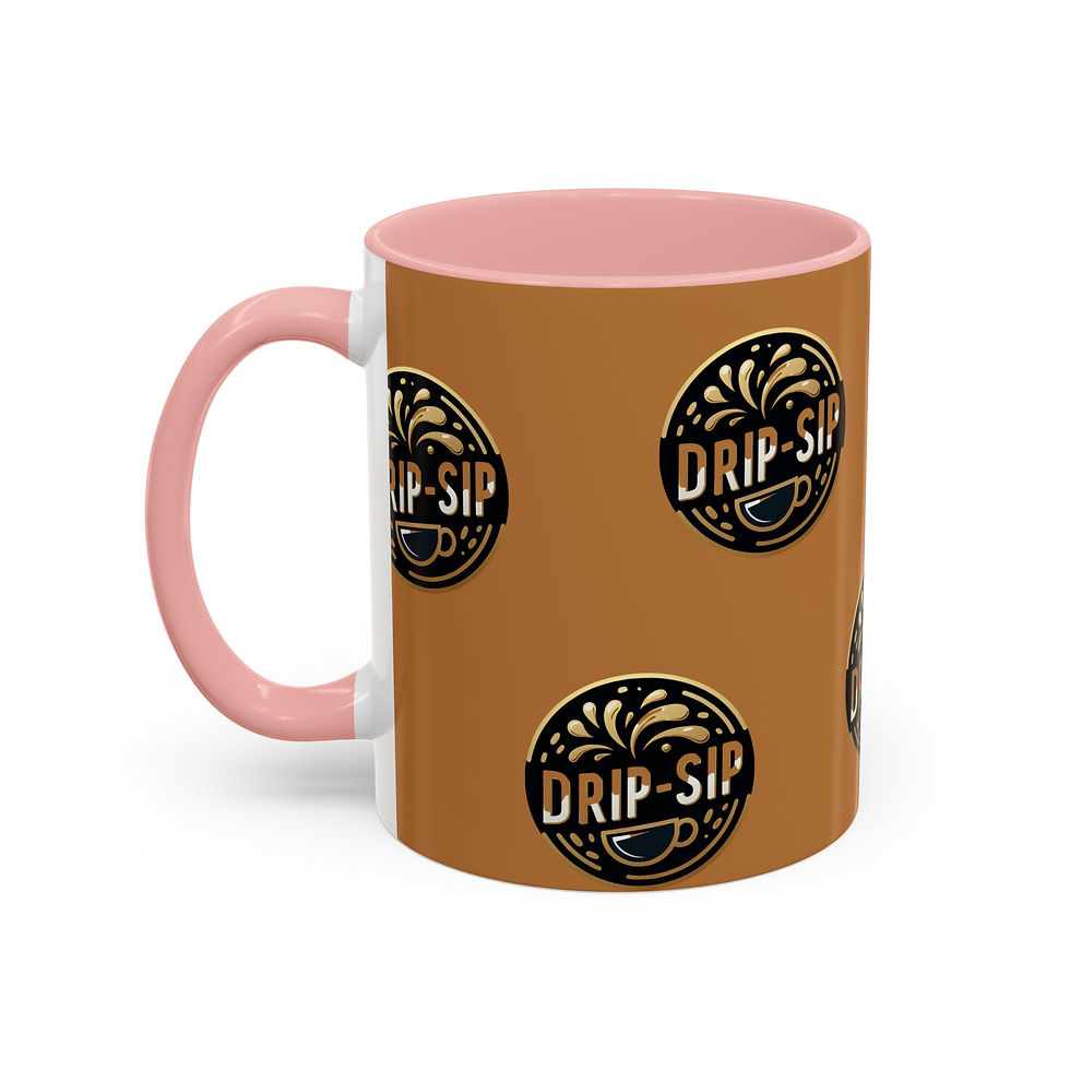 Thumbnail: Drip-Sip Accent Coffee Mug - Perfect for Coffee Lovers and Gift Giving!