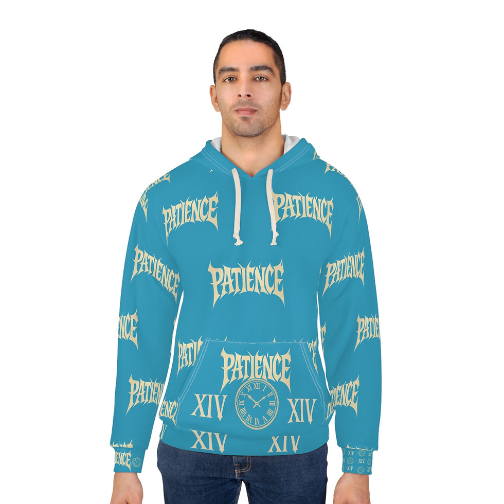 Thumbnail: Patience - Unisex Pullover Hoodies 