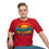 Thumbnail: "Florida Folk" Men's Loose T-shirt (Dark Red)