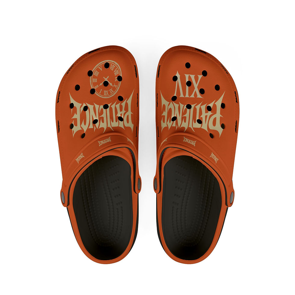 Thumbnail: Patience 2:50 EVA Foam Rubber Clogs (Orange)