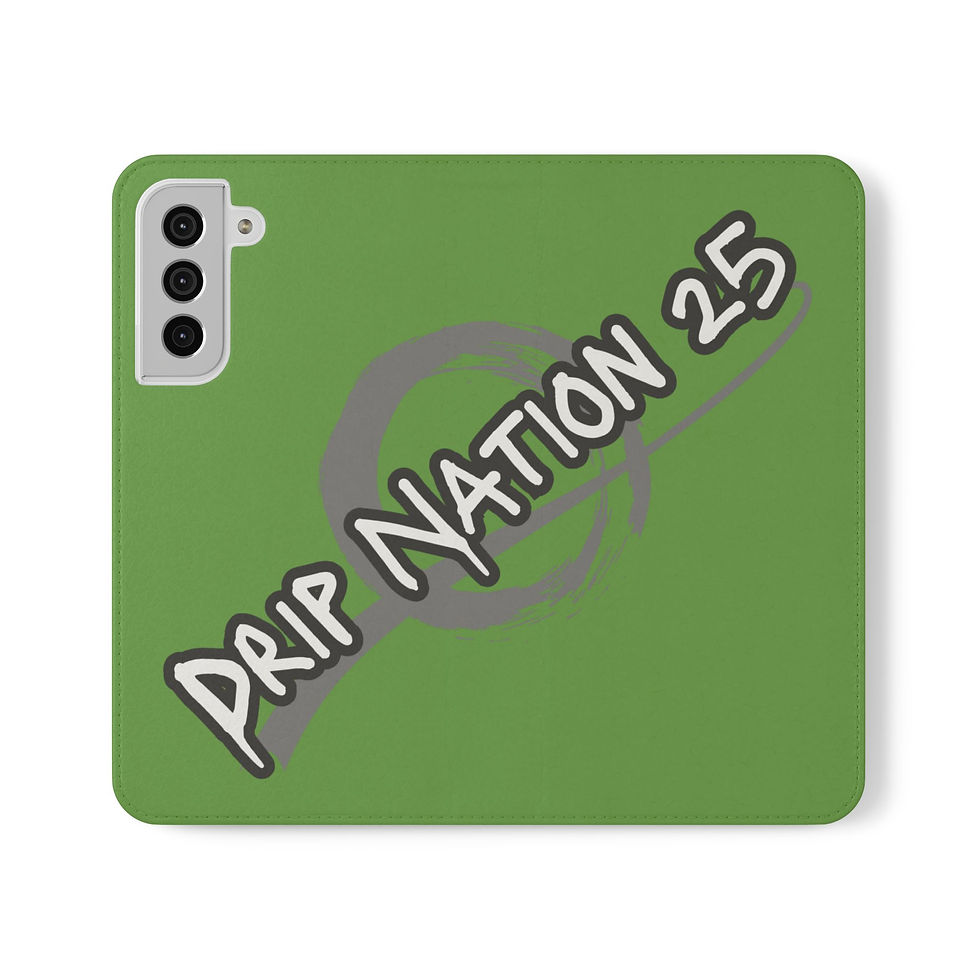 Thumbnail: Stylish Flip Case for Drip Nation Fans (Green)