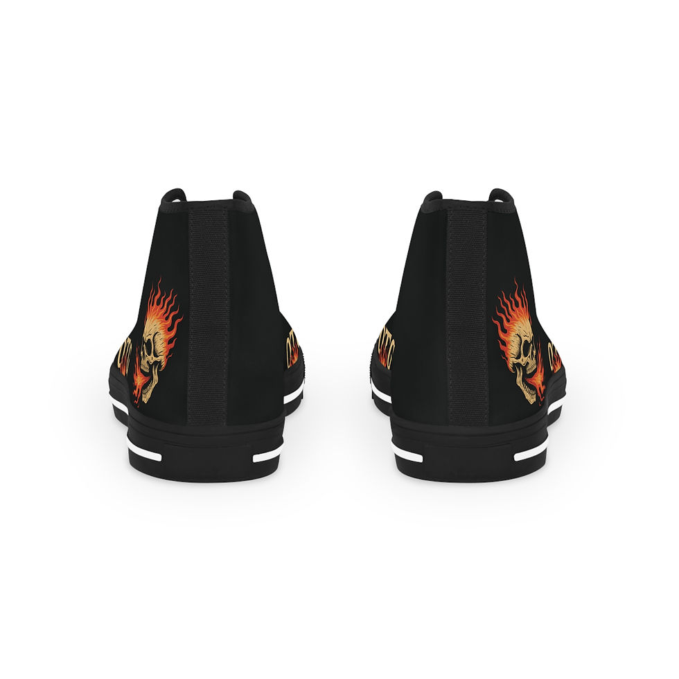 Thumbnail: "OTG" High Top Sneakers for Men (Black)