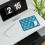 Thumbnail: Drip Nation 25 Desk Mat for Creative Desk Turquoise 