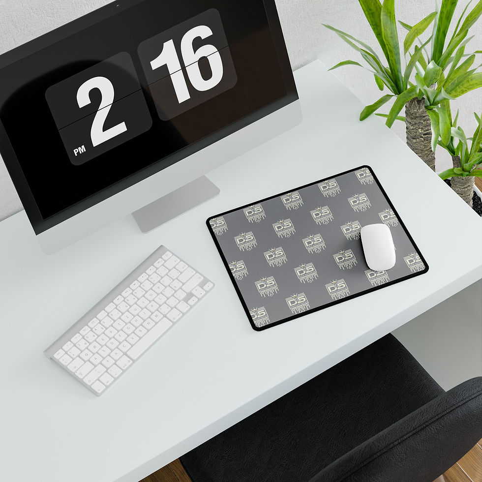 Thumbnail: Drip Nation 25 Desk Mat for Creative Desk (Grey)