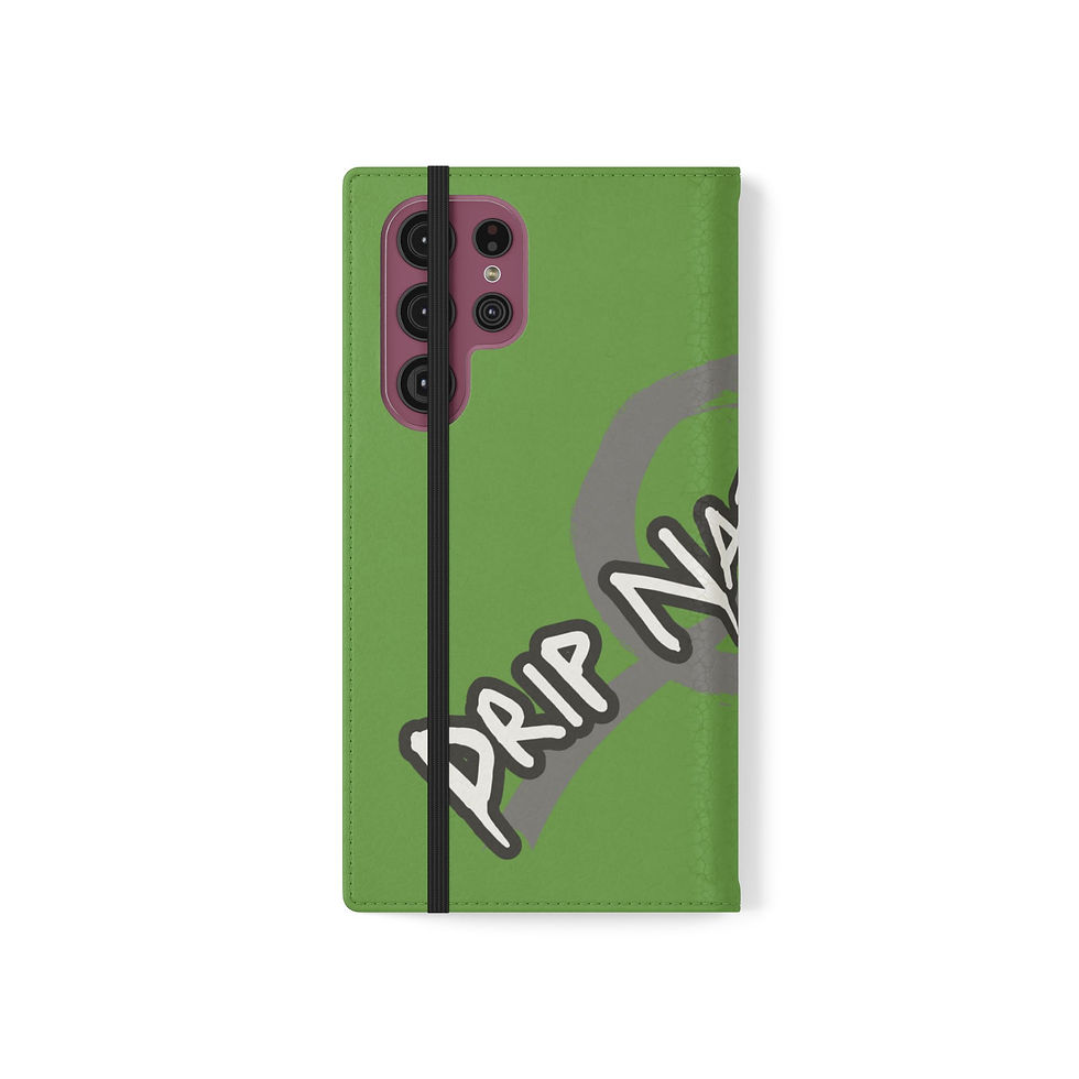 Thumbnail: Stylish Flip Case for Drip Nation Fans (Green)