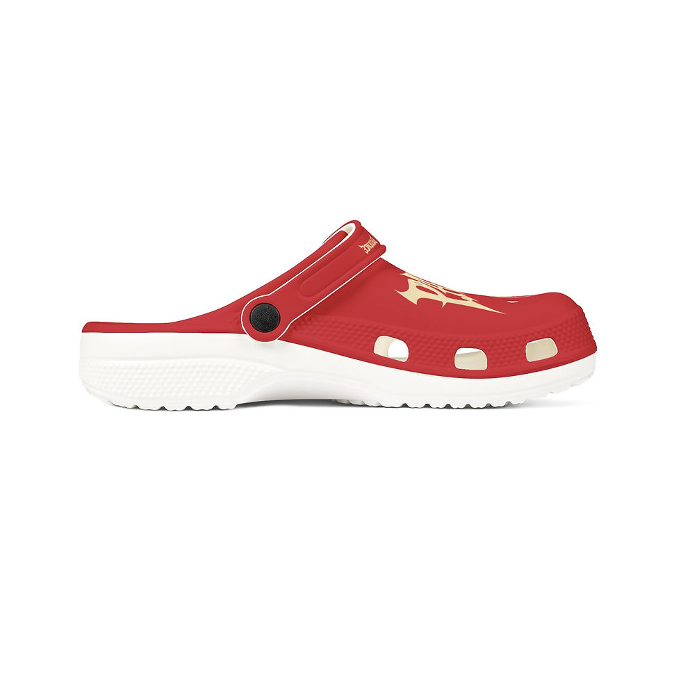 Thumbnail: Patience 2:50 EVA Foam Rubber Clogs (Dark Red)