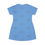 Thumbnail: Drip Nation 25 Playful Graphic T-Shirt Dress (Light Blue)