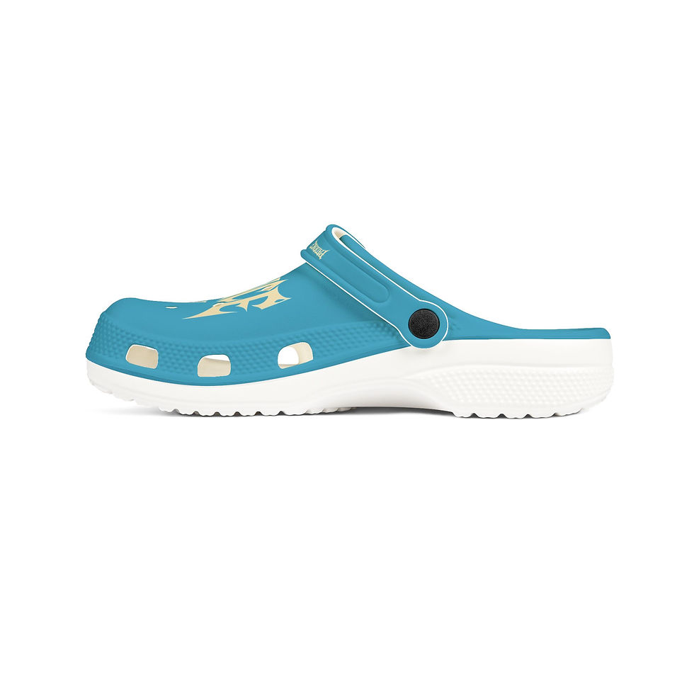 Thumbnail: Patience 2:50 EVA Foam Rubber Clogs (Turquoise)