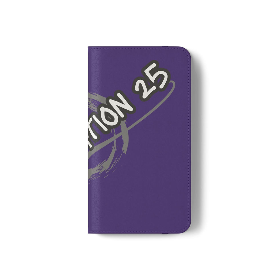 Thumbnail: Stylish Flip Case for Drip Nation Fans (Purple)
