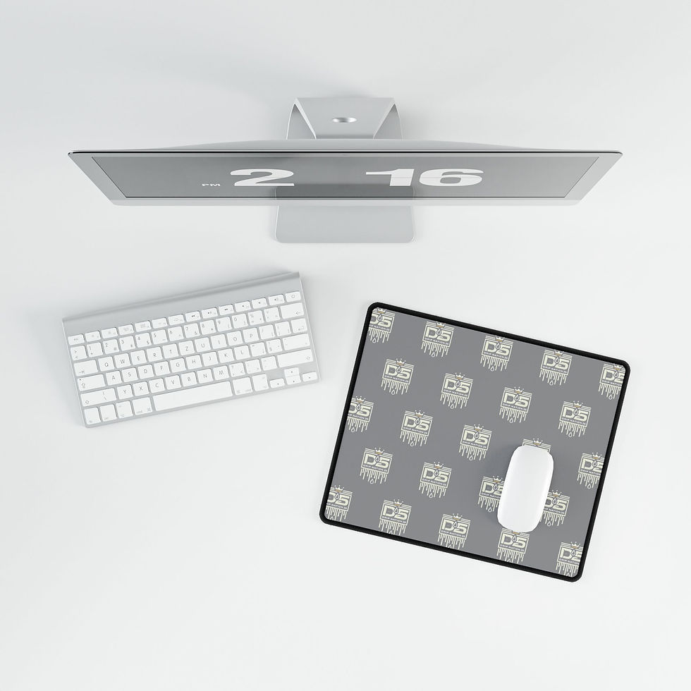 Thumbnail: Drip Nation 25 Desk Mat for Creative Desk (Grey)