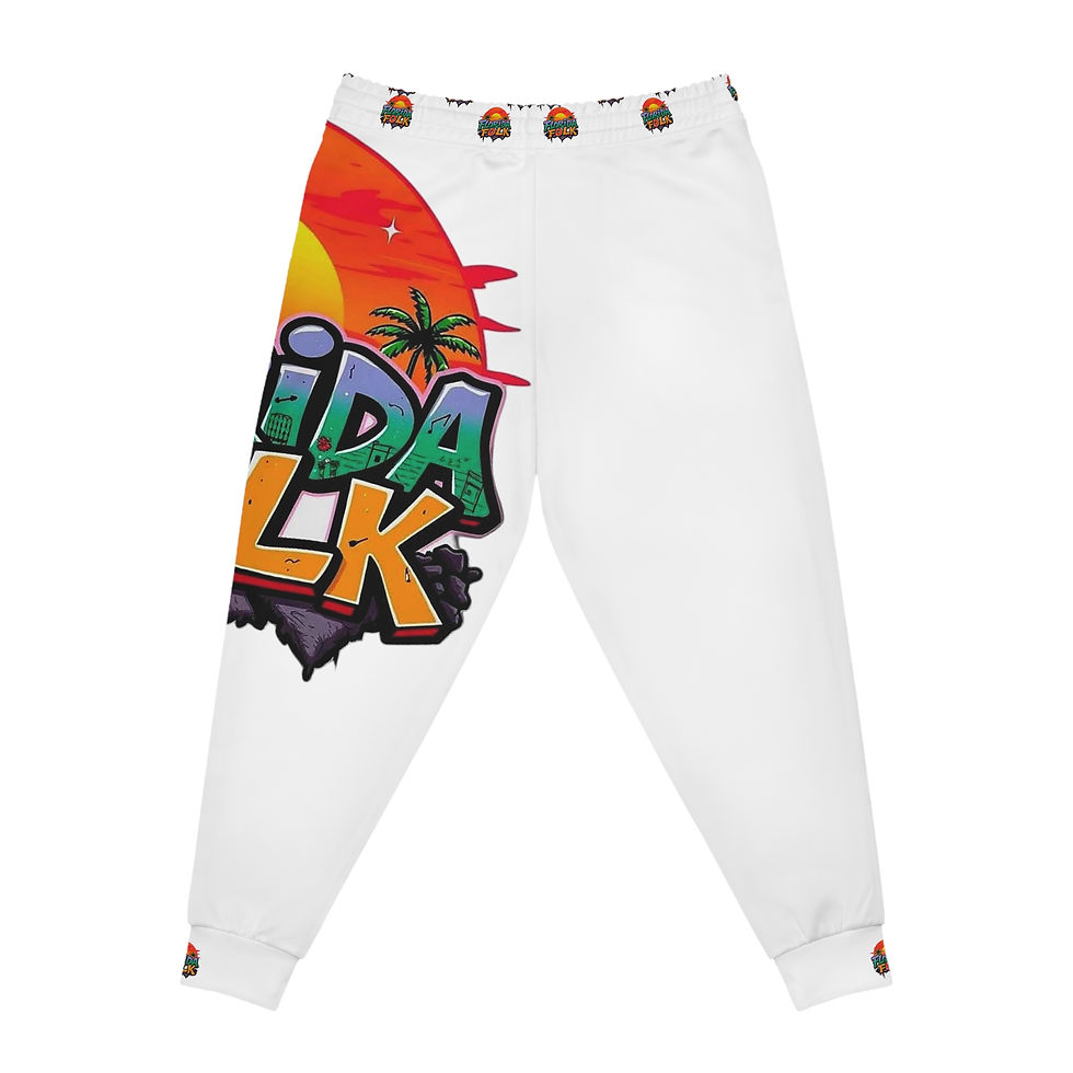 Thumbnail: "Florida Folk" Joggers (White)