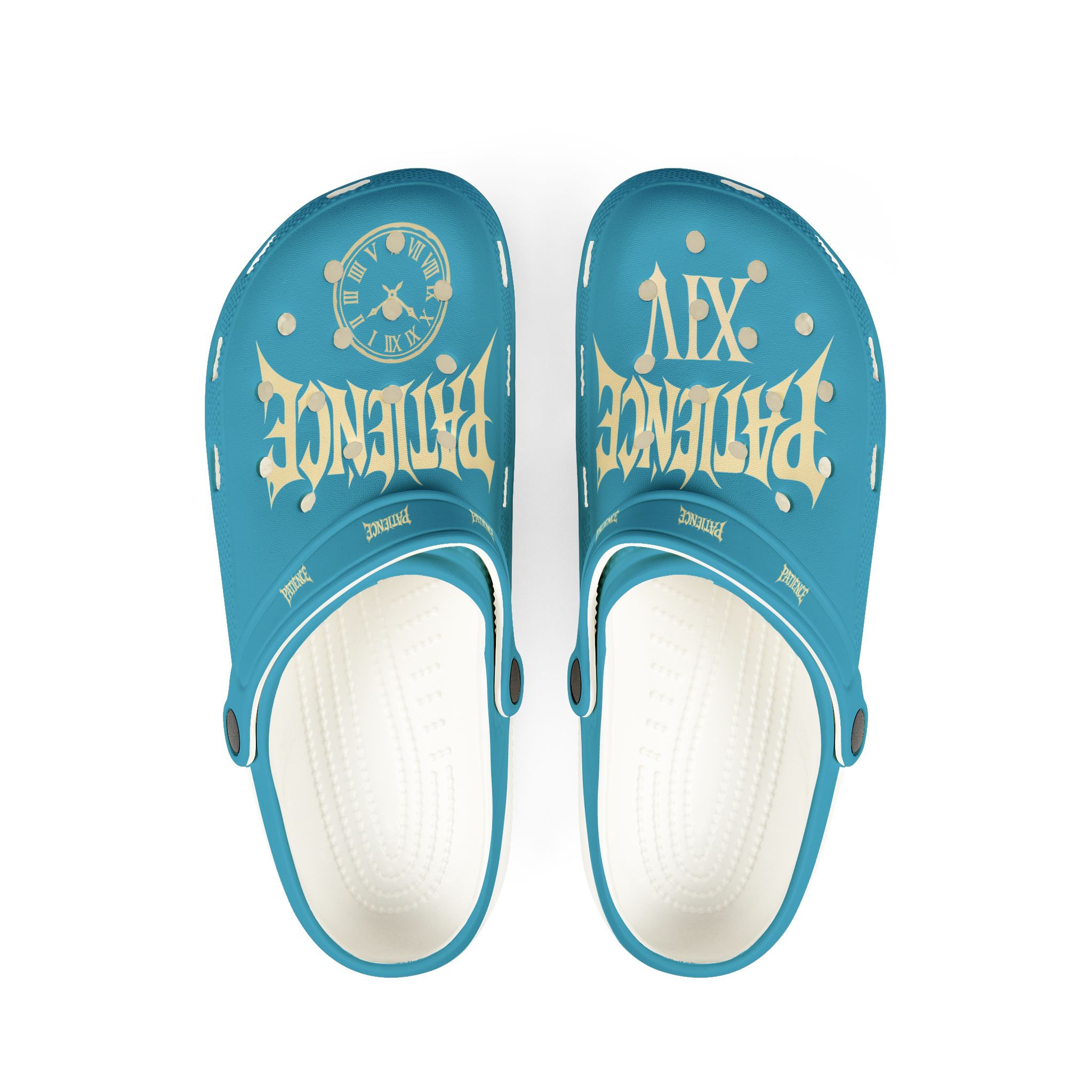 Patience 2:50 EVA Foam Rubber Clogs (Turquoise)