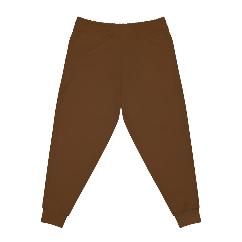 Thumbnail: "OTG" Joggers with Flaming Skull (Brown)