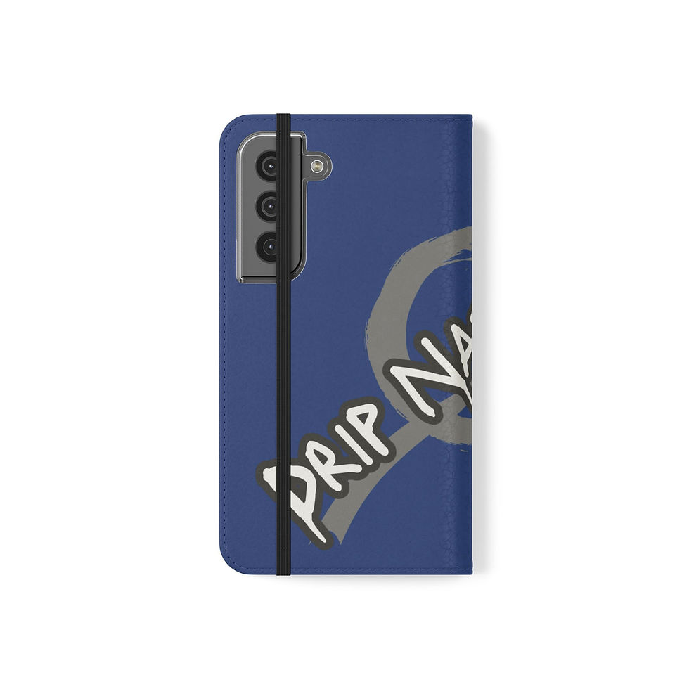 Thumbnail: Stylish Flip Case for Drip Nation Fans (Blue)