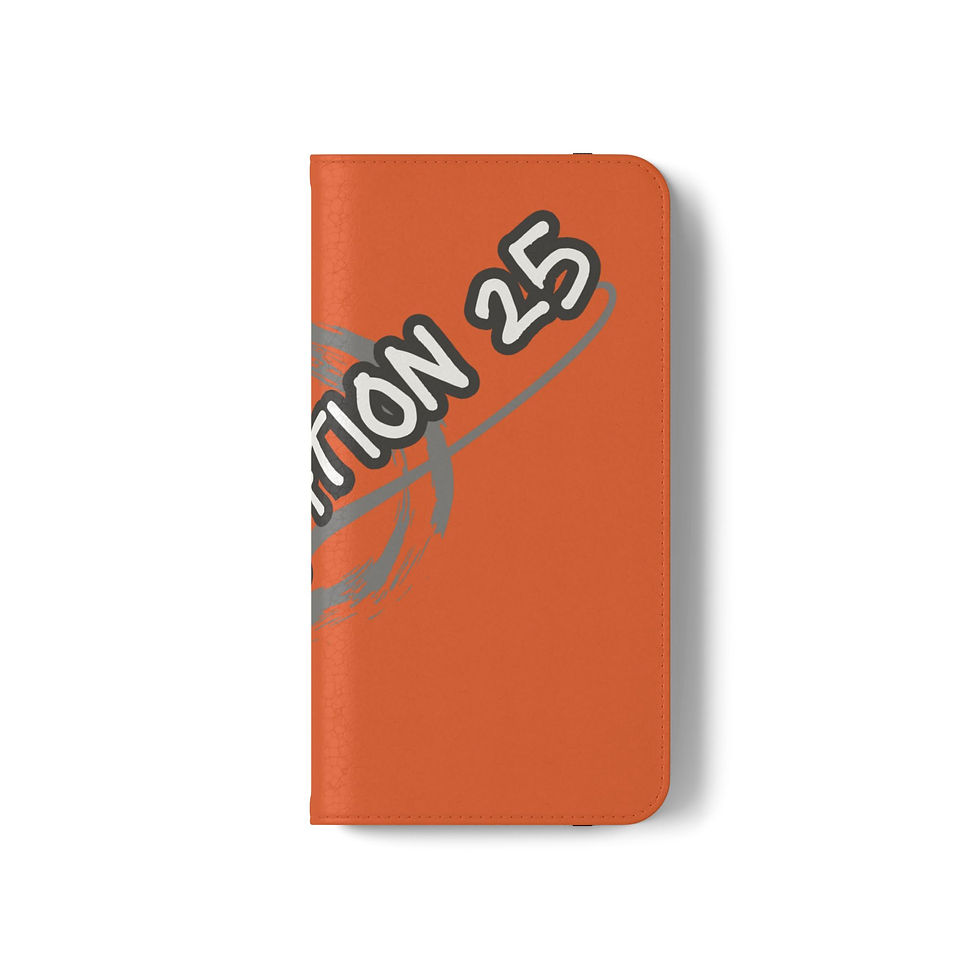 Thumbnail: Stylish Flip Case for Drip Nation Fans (Orange)
